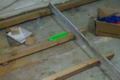 Reparatur Untergrund