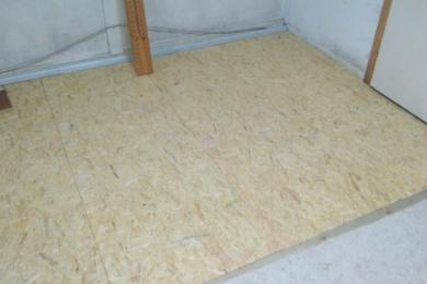 Reparatur Untergrund