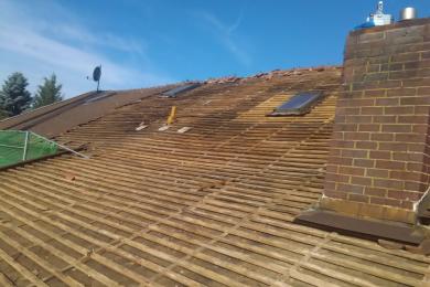 Sanierung eines Dachstuhls