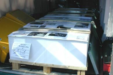 Transport von Druckerzeugnissen