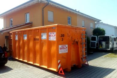 Entrümpelung eines Wohnhauses in Parkstetten