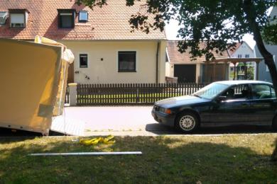 Transport eines defekten PKW