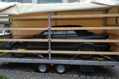 Transport eines nicht fahrbereiten PKW