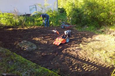 Gartenkultivierung in Teisnach