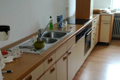 Aufbau und Umbau einer gebrauchten Küchenzeile