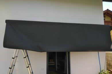 Austausch Markisenstoff