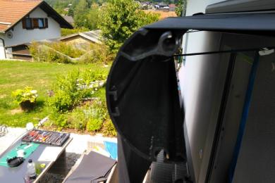 Austausch Markisenstoff