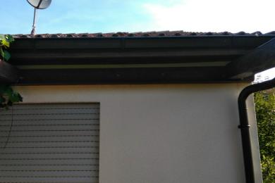 Montage einer Kastenmarkise