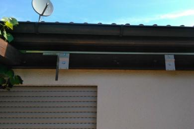 Montage einer Kastenmarkise