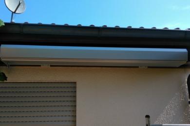 Montage einer Kastenmarkise