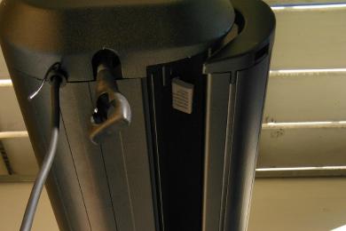 Reparatur einer Vollkasettenmarkise - vorher