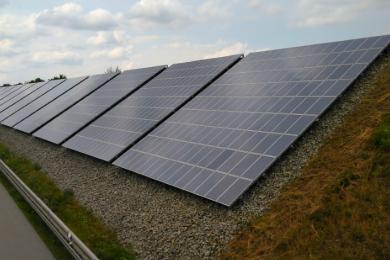 Grünpflege Photovoltaikpark Töging