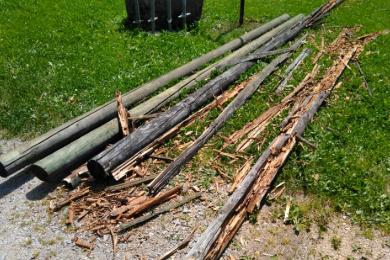 Austausch der Gebirgsschneefänger durch Schneestopper