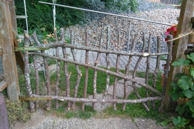 Fertigung einer Gartenzauntüre