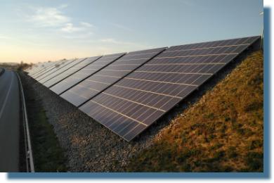 Grünpflege Photovoltaik-Park